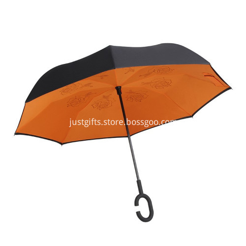 Customized Reverse Closing Inverted Umbrella