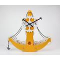 Fashionable Sailboat Gear Desk Clock