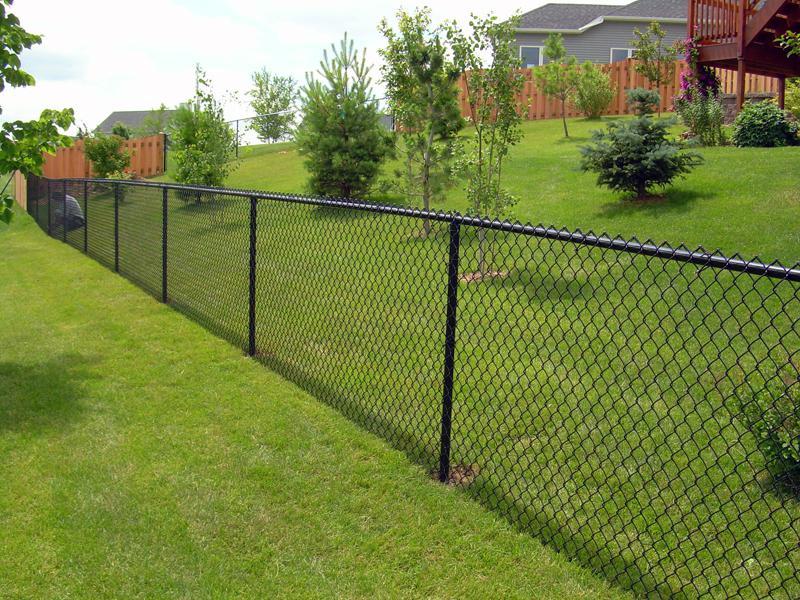 pvc diamond chain link fence