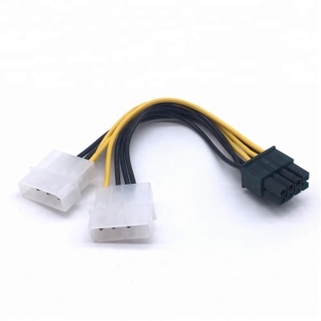 Adattatore per cavo di alimentazione molex a 4 pin a 4 pin a 4 pin