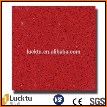 Artificial quartz stone for kitchen countertop built in sinks