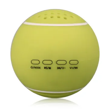 New design mini ball bluetooth wireless speaker portable tennis ball speaker