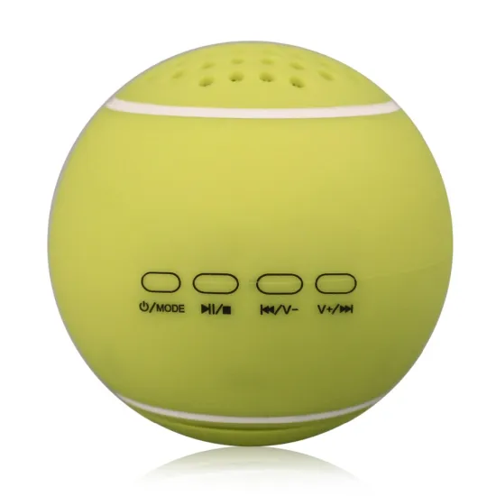 New design mini ball bluetooth wireless speaker portable tennis ball speaker