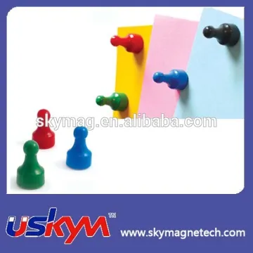 Colorful Magnetic Paper holder push pin