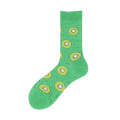1 Pair Men Socks Cotton Funny Crew Socks Fruit Banana Pineapple Broccoli Socks Novelty Gift Socks For Autumn Winter Gift