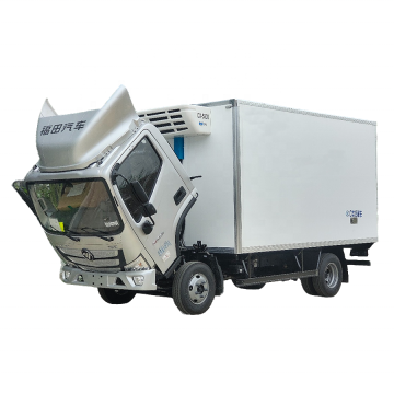 FOTON Refrigerated Cargo Van Trucks for Cold Chain Seafood and Milk Transport