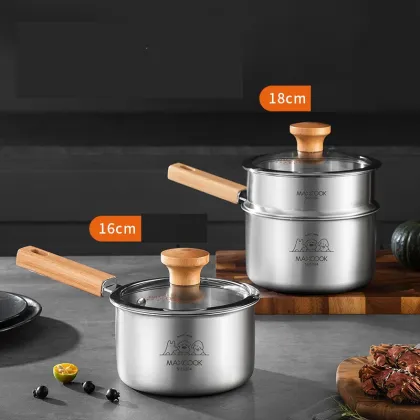 Maxcook Wholesale Stainless Steel Soup Pot with Lid