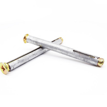 Galvanized metal frame expansion anchor for door window