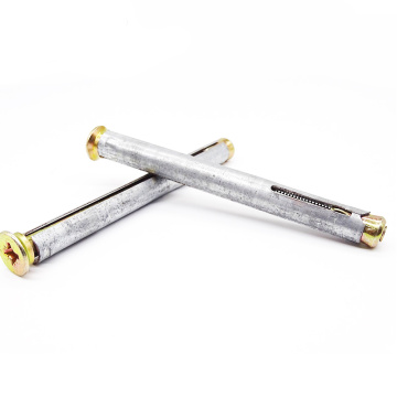 Galvanized metal frame expansion anchor for door window