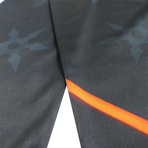 Syal sepak bola desain kustom nitted syal sepak bola poliester