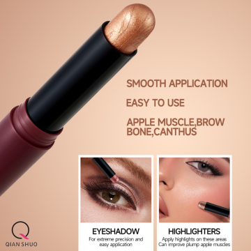 Peningkatan Mata Mata Hangat Pensil Eyeshadow Coklat