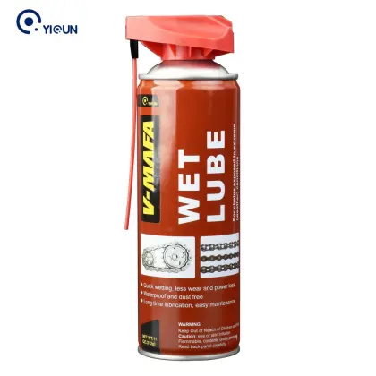 Wet Lubricant Chain Lubricant Spray