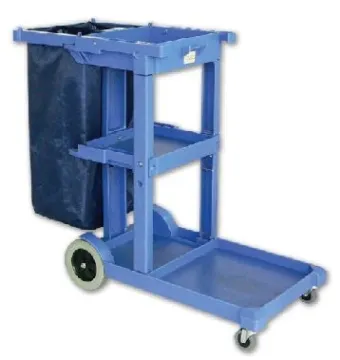 Multi-purpose cleaning trolley