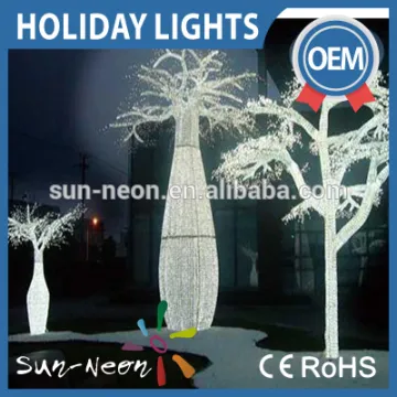 Pvc Giant Led Motif Tree Light Artificial Christmas Tree