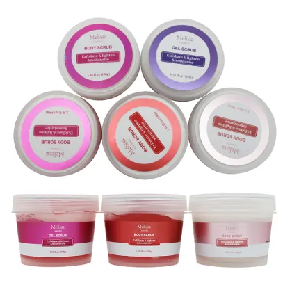 Custom Unisex Exfoliating Fruit Facial Walnut Collagen Tea Tree Body Scrub