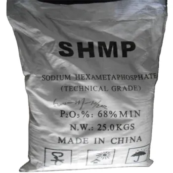 Water Treatment Calgon Sodium Hexametaphosphate Shmp 68%