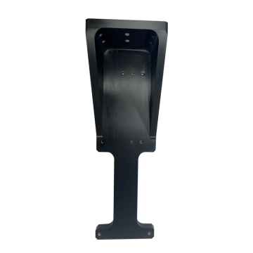 CNC machining of black alumina accessories