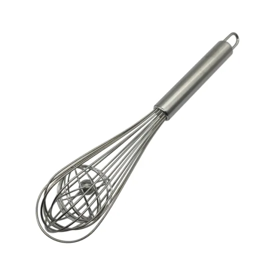stainless steel egg whisk  with ball inside