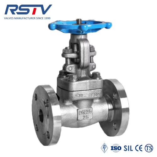 API602 Forged Steel A182 F304 Flange Gate Valve