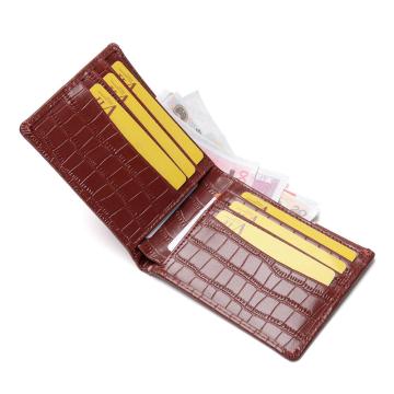 Cadeaux promotionnels portefeuille de crocodile mignon