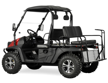Jeep 400cc EFI Carrinho de golfe vermelho com EPA