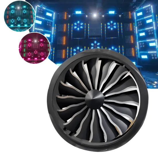 DTLT LED Stage Effect - Airplane Engine Light with RGB Background (3-in-1)