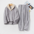 Frauen Langarm -Casu -Pyjama -Sets