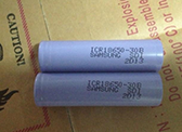 blue flashlight battery Samsung18650 30b