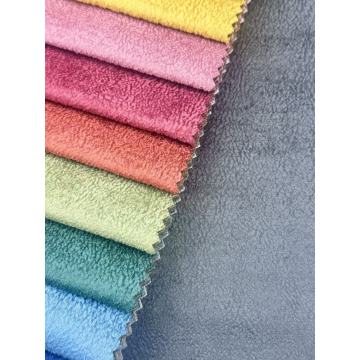 Kanepe için Lüks Yumuşak Peluş Kadife Kumaş Döşeme