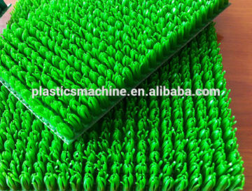 artificial grass mat machine, plastic lawn production line