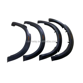 New Arrival 2021 Car Wheel Fender Flares with LED Lamps for Isuzu D-Max 2020-2021