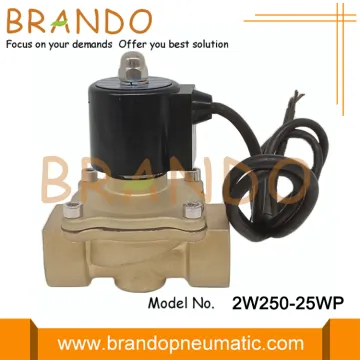 1'' IP67 Waterproof Brass Solenoid Valve DN25