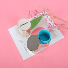 Plastic Cosmetic Lip Scrub Jar Container