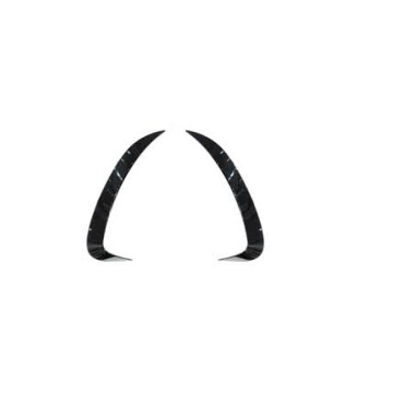 C Closs W206 Rocket Rear Bumper Vents Black AMG Line Rear Splitter for BENZ