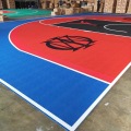 FIBA 3x3 jubin lantai bola keranjang modular