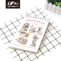 Stile giardino personalizzato A5 Diario con copertina rigida con bobina a spirale verticale