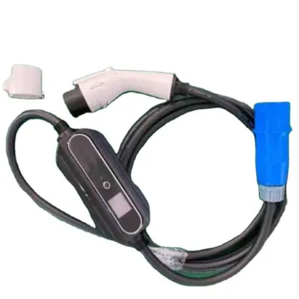 Top Safety GB T20234 32A 220V Adjustable Amperes Portable EV Charger