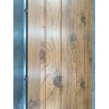 Decorative Insulated Panel For Wall Decoration Decorative Polyurethane Sandwich Panel with Teak for Walls Factory