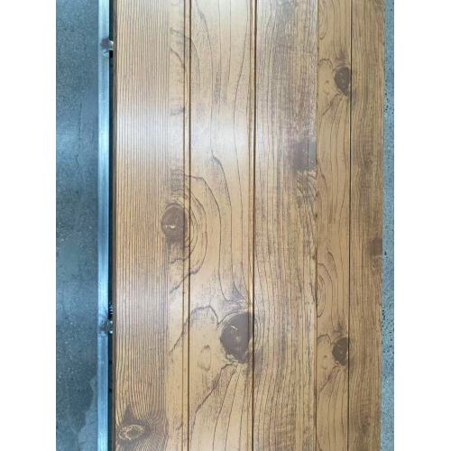 Decorative Polyurethane Sandwich Panel with Teak for Walls