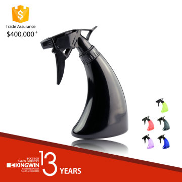 Elegant Black 300ml Plastic Spray Bottle
