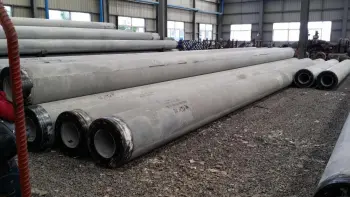 600dia spun pile mould for pililing