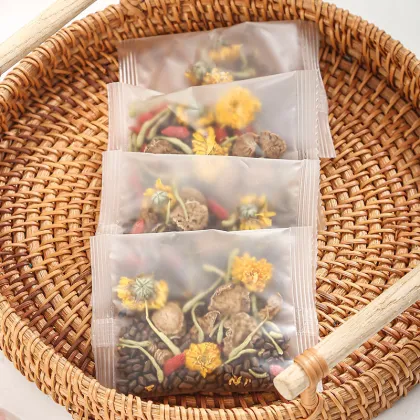Factory Wholesale Health Flavored Herb Tea: Chrysanthemum Honeysuckle Wolfberry Tea Combination