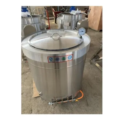 Factory Direct Large Industrial Porridge, Broth, and Soup Cooking Pot
