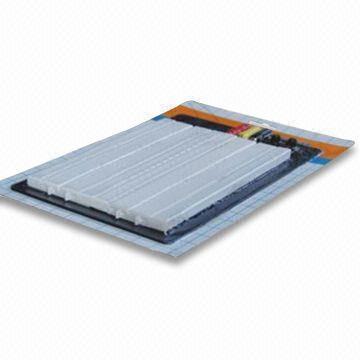 Breadboard, Available with 1,640 Positions, Made of ABS Plastic