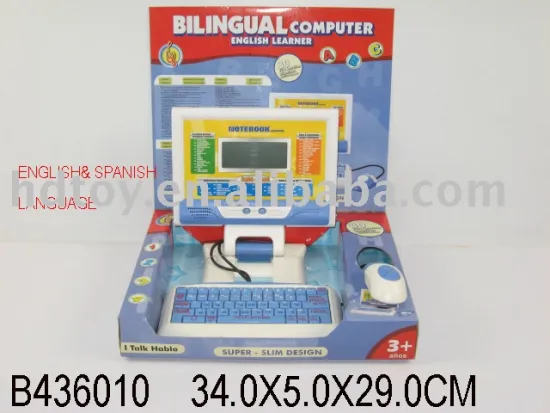 LEARNIING COMPUTER TOY(ENGLISH&amp;SPANISH)