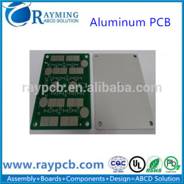 Green Soldermask Aluminum pcb Applying Phone Bulb