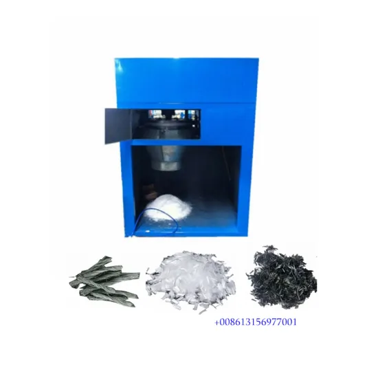 Multifilament Concrete Synthetic Micro Mesh Fiber Cutting and Chopping Machine: Precision Tools for Construction Industry