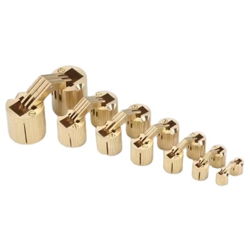 180 Degree Brass Barrel Hinges for Hidden Cabinet and Jewelry Box