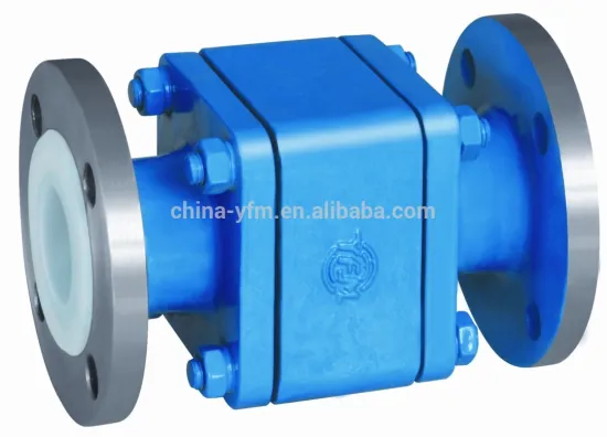 PTFE Lined vertical lift check valve manufacturers