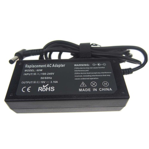 19V3.16A 5.5 * 1.7mm AC DC Adapter pour Acer